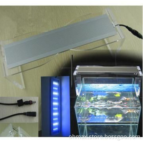 LED Aquarium Light 15W with Adjustable Bracket, Suitable for Small Aquariums Tanks and Seaweed